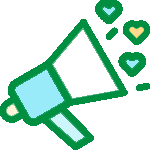 graphic bullhorn